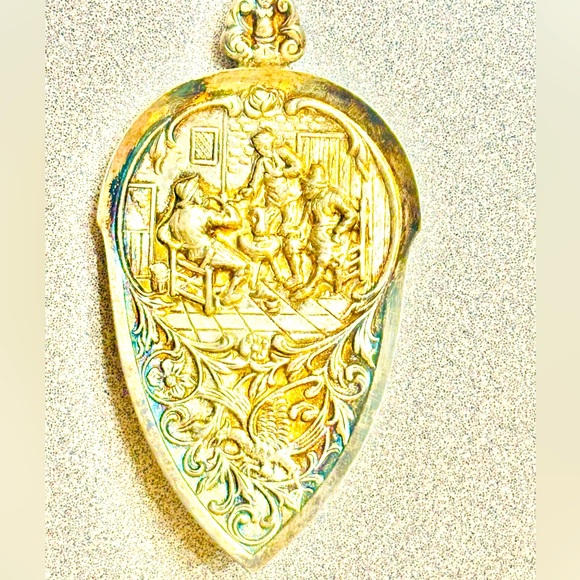 Vintage  Dutch Cake Slice Utensil Amsterdam Windmill GREAT GIFT ALERT - Picture 4 of 9